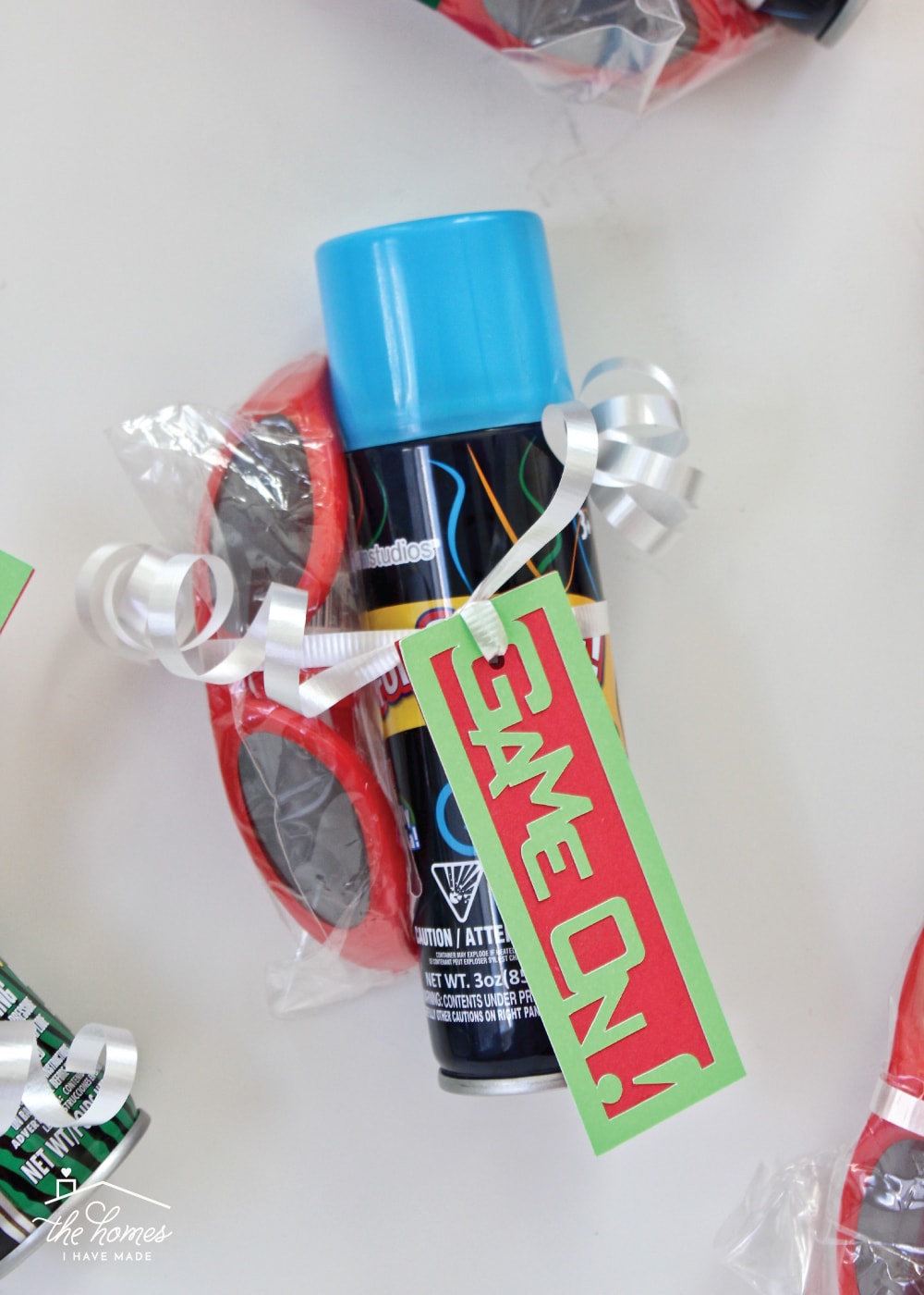Celebrate birthdays, holidays or the last day of school with these quick and easy Silly String Gift for Kids!