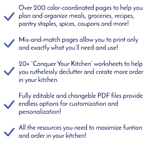 The Ultimate Kitchen Printable Pack | The Homes I Have Made