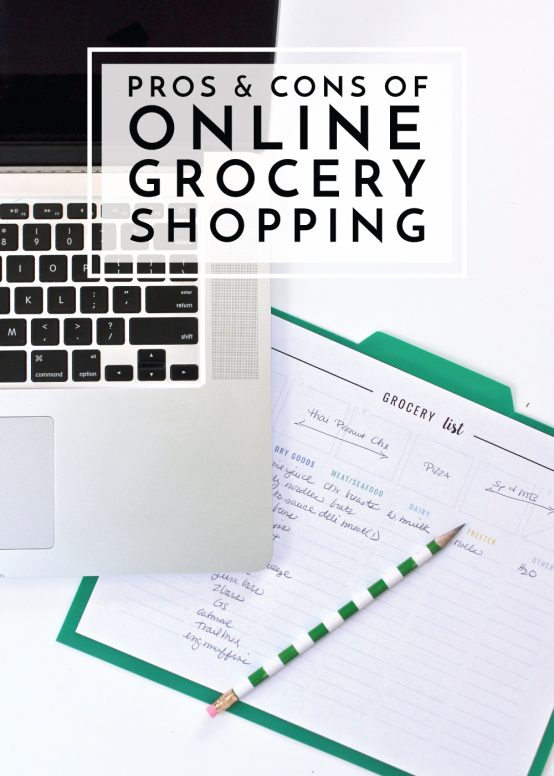 Save time and money with online grocery shopping! Breaking down the pros and cons to see if it's the right solution for your family!