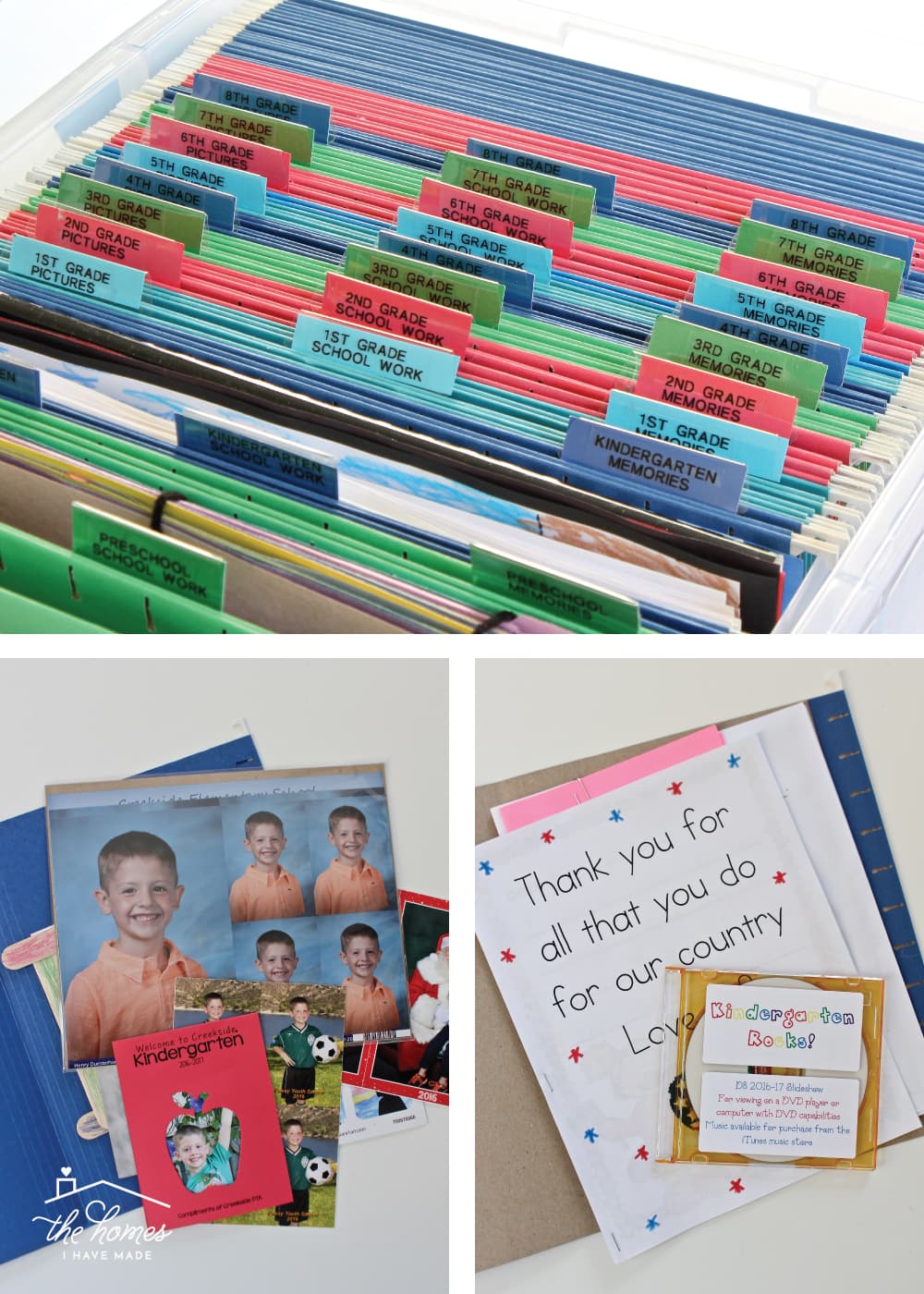 Get ideas for organizing all the little papers in life such as receipts, coupons, manuals, holiday and birthday carts, and more!