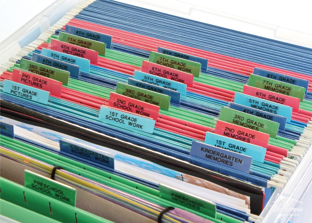 From permission slips to art projects, pictures and memories, get lots of ideas for organizing, sorting and storing kids paperwork!