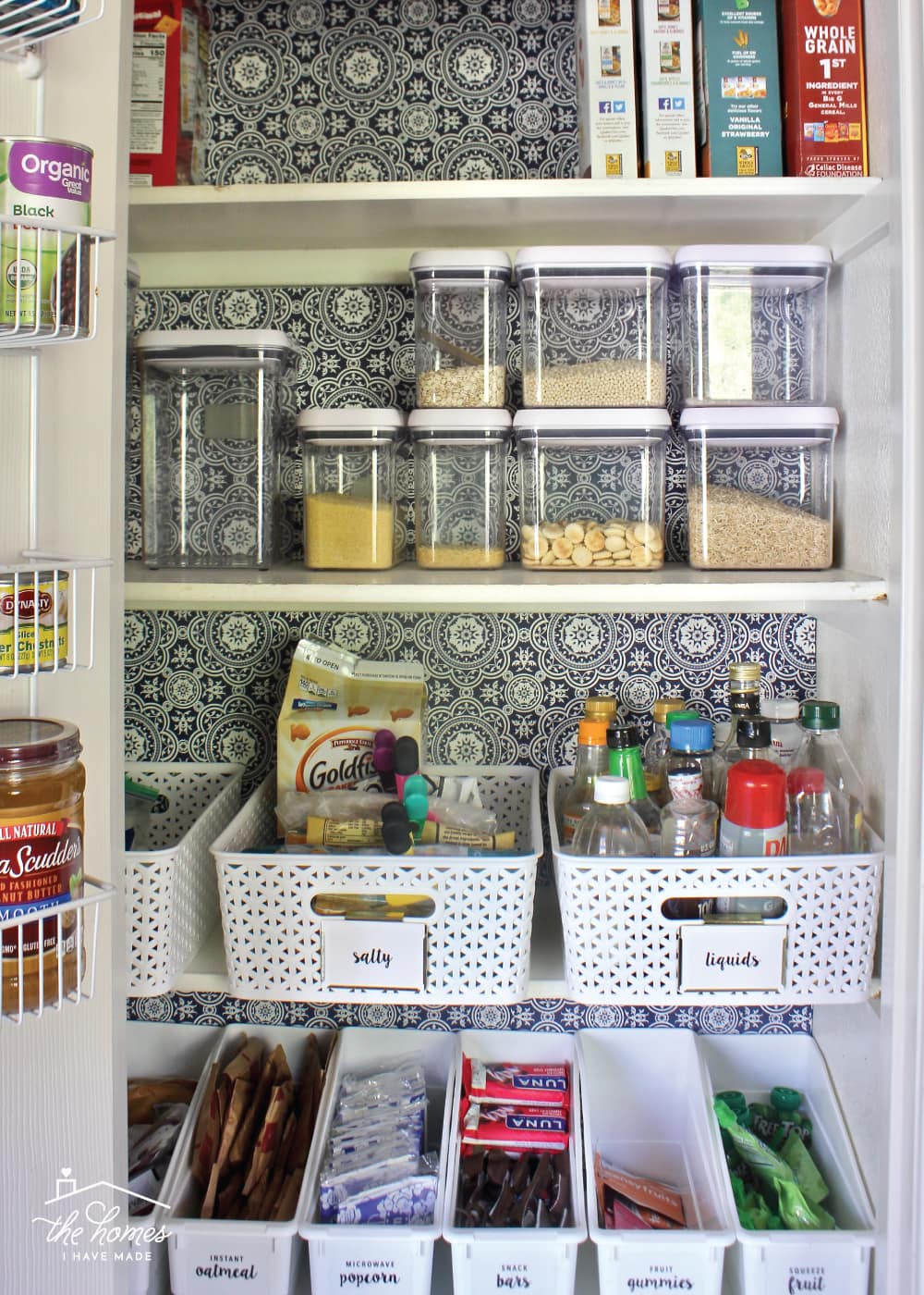 Take a tour of a perfectly organized pantry with all sorts of unique and smart food storage solutions!