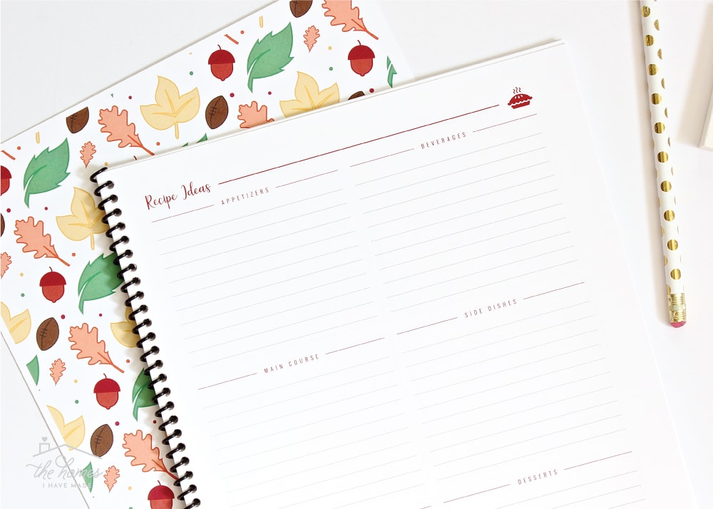 Plan every aspect of your Thanksgiving celebration with this editable and Printable Thanksgiving Planner!