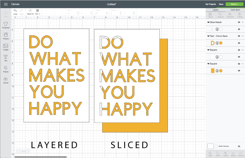 Slice is one of the most powerful tools in Cricut Design Space! Learn 4 effective and creative ways to use the Slice tool in this comprehensive tutorial!