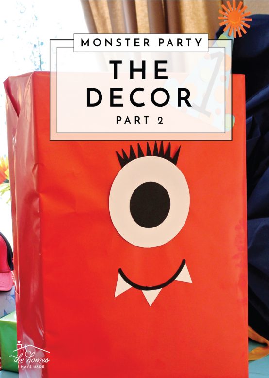 Monster of a First Birthday Party | The Decor Part 2