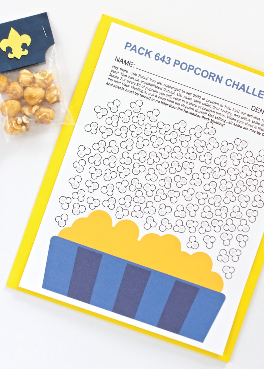 Cub Scout Popcorn Projects (To Help You Sell More Popcorn!) The Homes