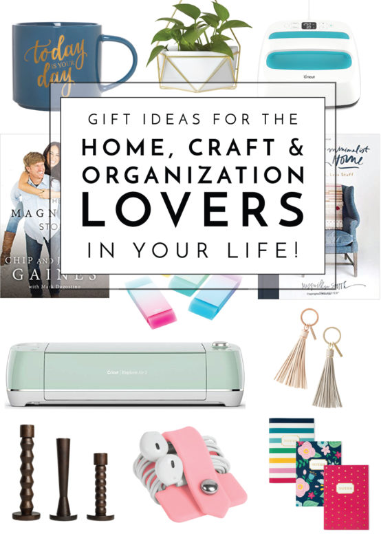Looking for the perfect gift for the craft, organization or home lover in your life? Check out this gift guide full of fun, unique and useful finds!