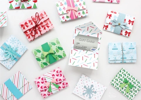 DIY Gift Card Holders (with Printable Template!) - The Homes I Have Made