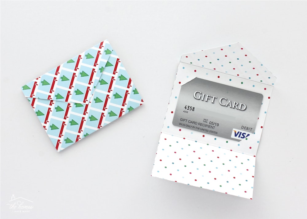Gift Card Holder Template Cricut Free