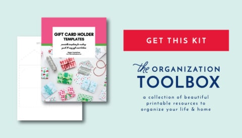 DIY Gift Card Holders (with Printable Template!) - The Homes I Have Made