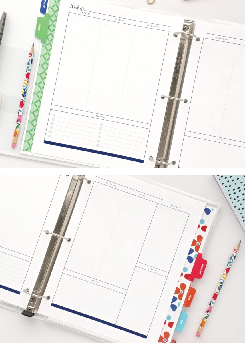 Printable Planner Pages - The Homes I Have Made