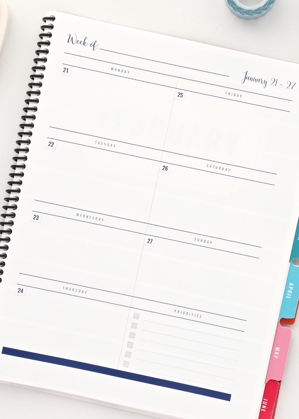 These editable, changeable. mix-&-match Printable Planner Pages (featuring daily, weekly and monthly options!) provide ultimate flexibility for your planning needs!