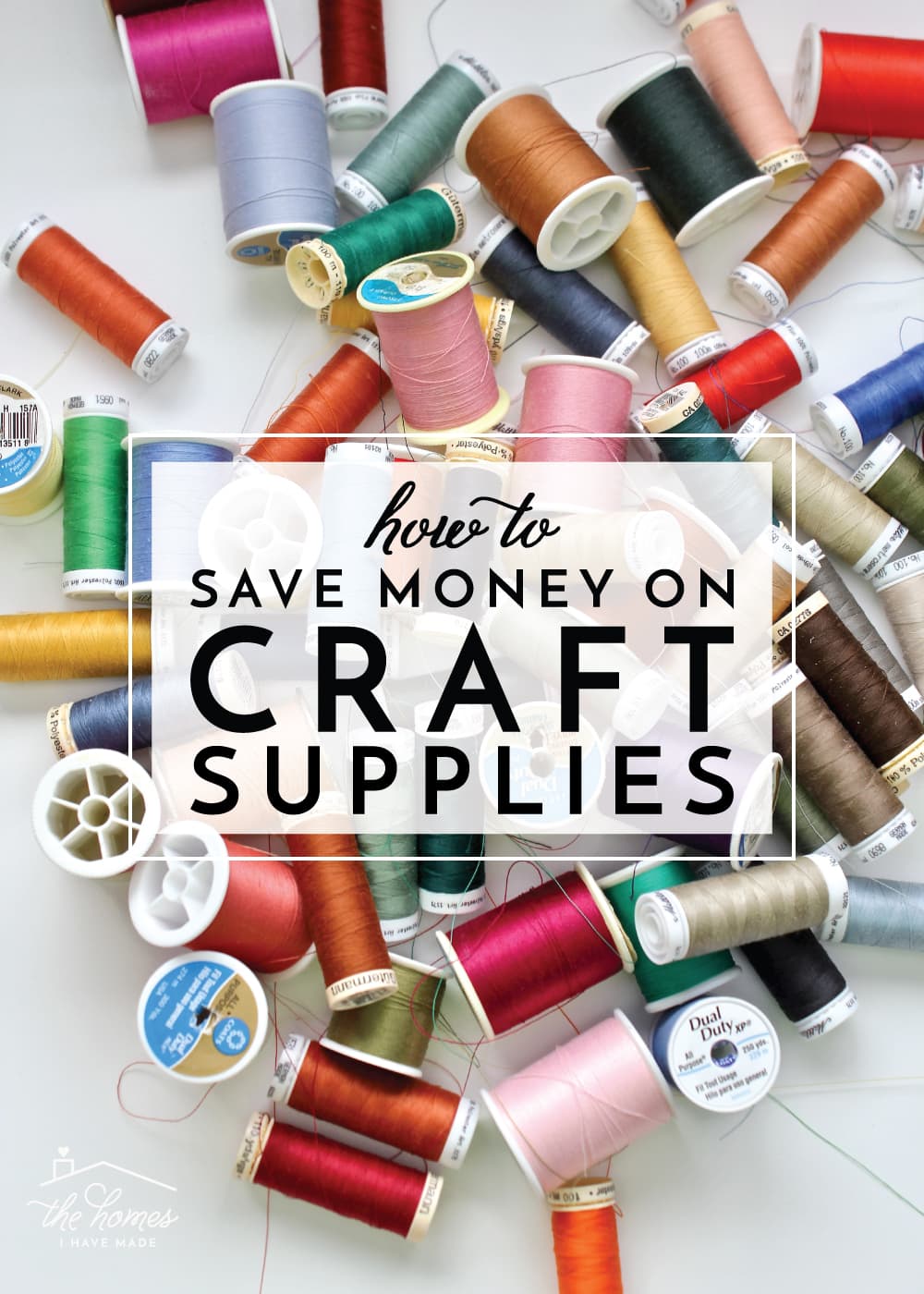 Learn how to save money on craft supplies with these smart and easy tricks!