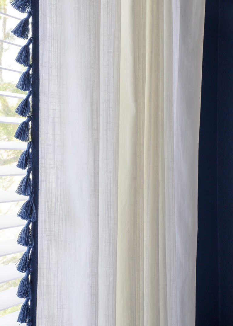 How to Widen Store Bought Curtains | An Easy Fix! - The Homes I Have Made