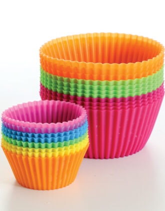 Silicon baking cups can be used for so much more than baking! Check out these creative uses for silicon baking cups around your home!