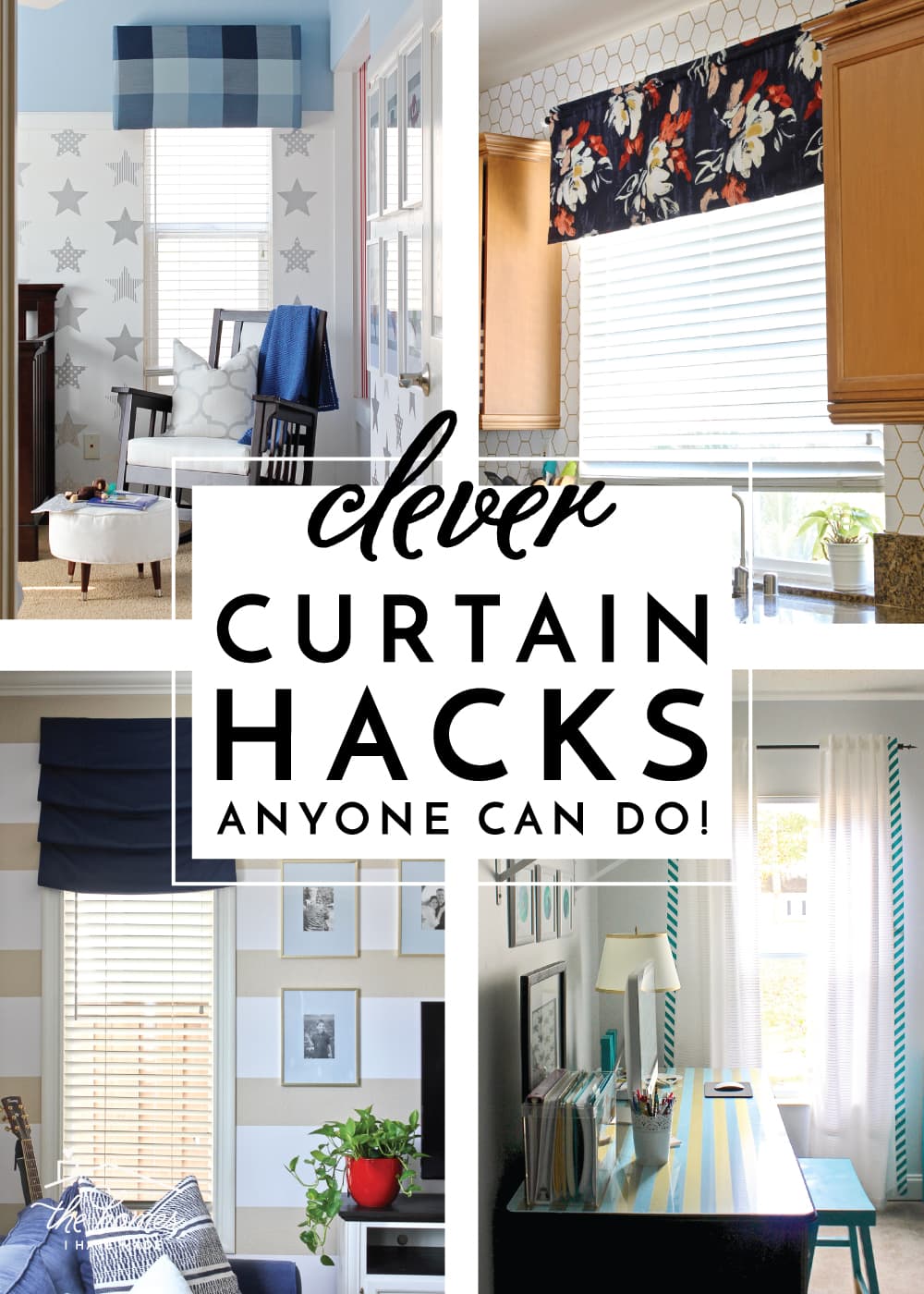 8 Clever Window Treatment Solutions For Renters The Homes I