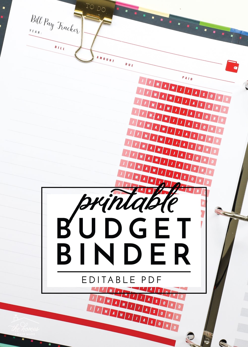 Printable Budget Binder