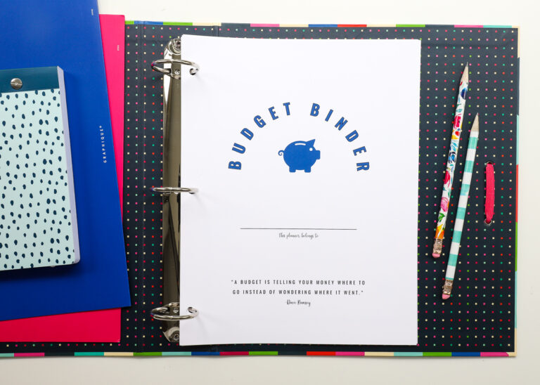 Printable Budget Binder - The Homes I Have Made