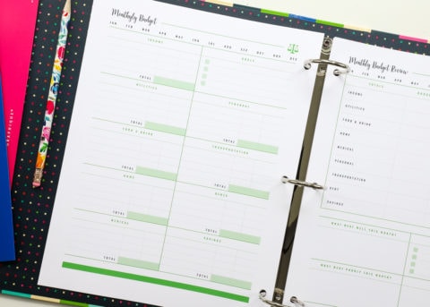 Printable Budget Binder - The Homes I Have Made