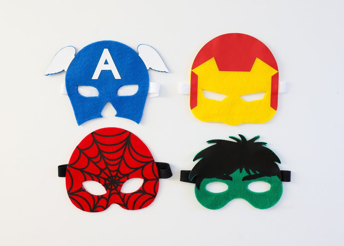 DIY Super Hero Masks