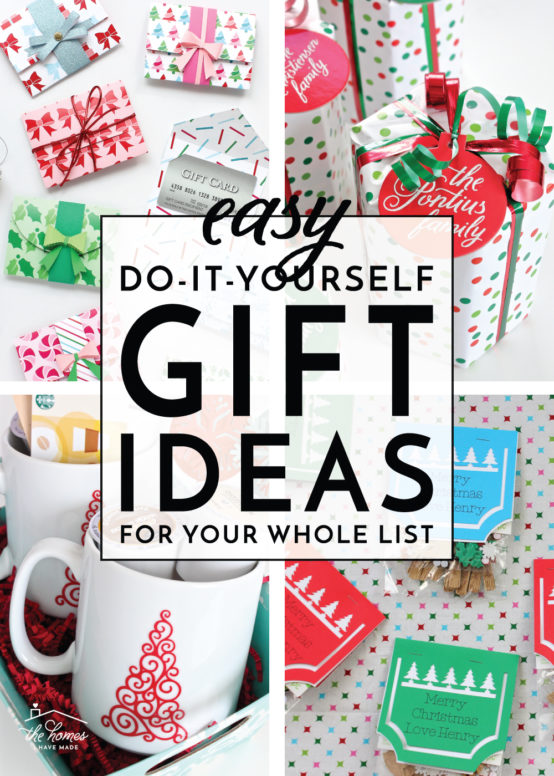 Easy DIY Gift Ideas