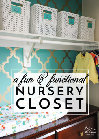 Functional Nursery Closet