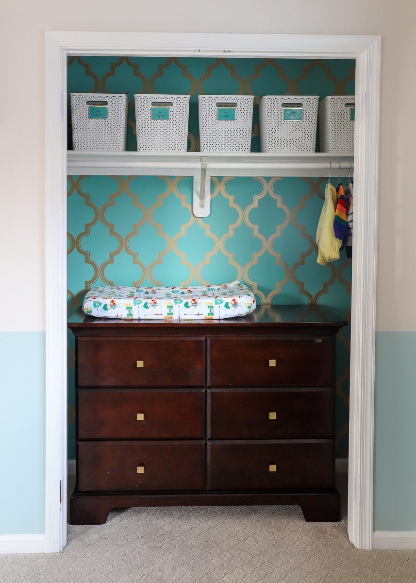 Functional Nursery Closet