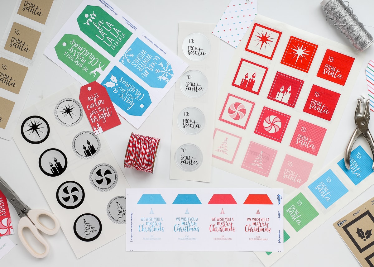 Printable Holiday Gift Tags