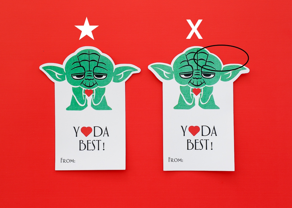 Easy Star Wars Valentines You Can Make with a Cricut! - The Homes