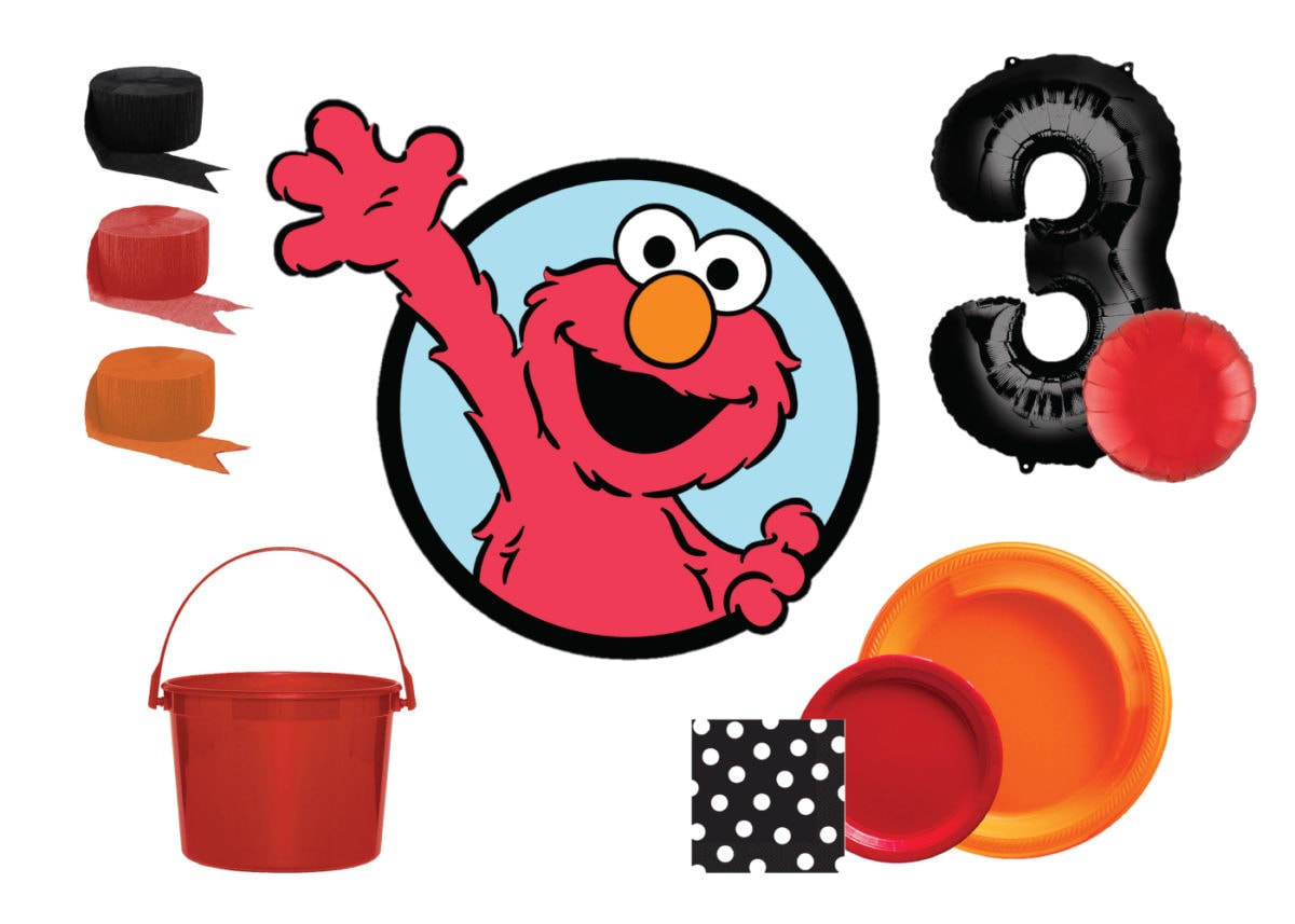 Easy Elmo Birthday Party Ideas The Homes I Have Made 1032