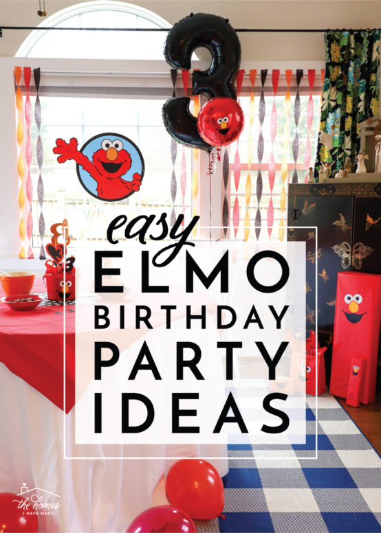 Elmo Birthday Party Ideas
