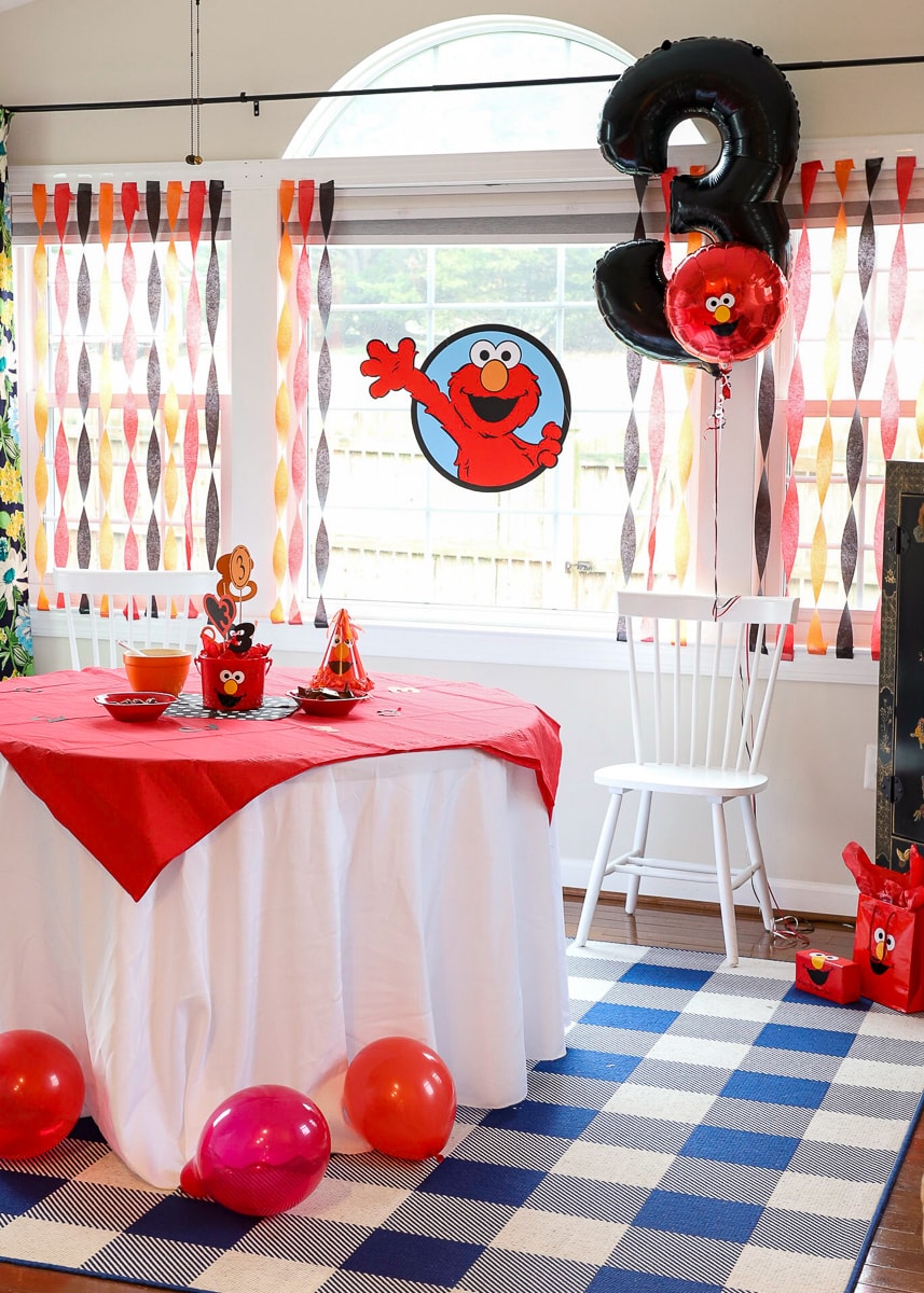 Elmo Birthday Party Ideas