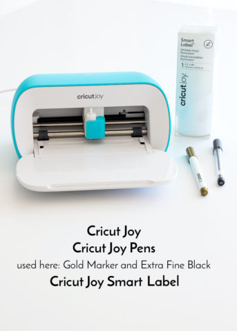 How to Make Labels with Cricut Joy - The Homes I Have Made