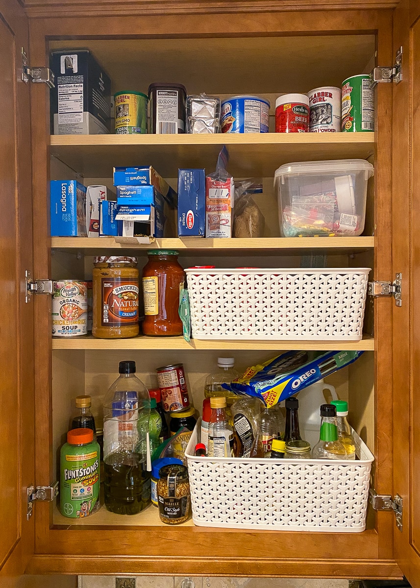 How To Use Kitchen Cabinets As A Pantry The Homes I Have Made