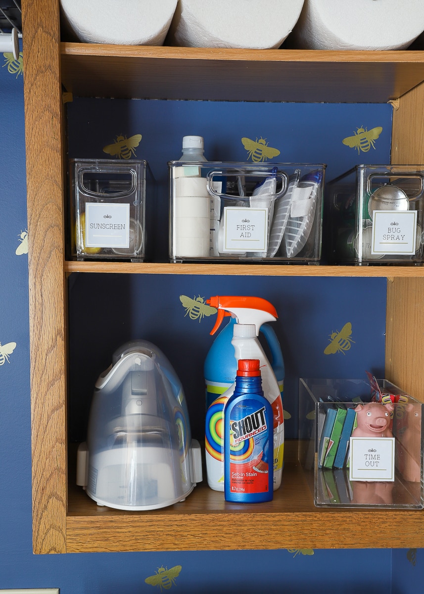 Inside a Professional Organizer's Home: The Laundry Closet - Helen
