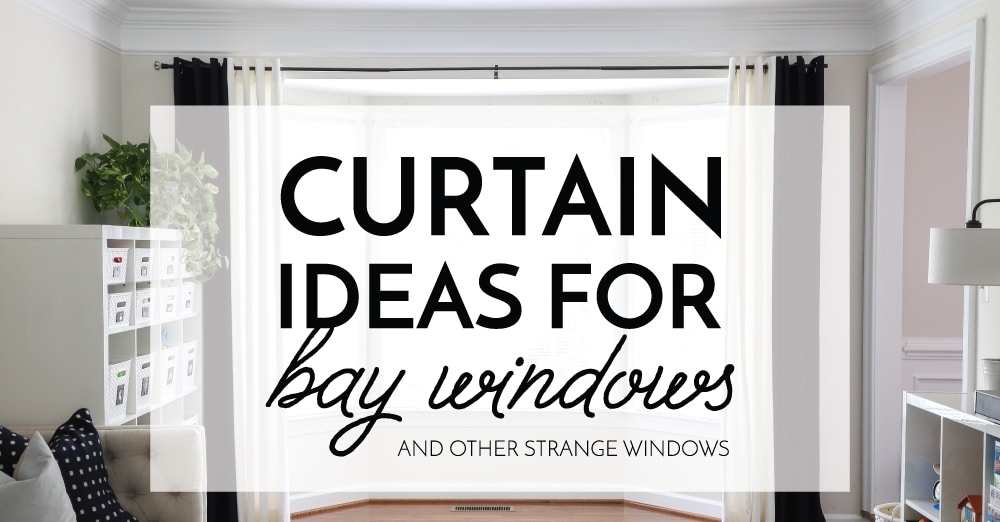 Curtain Ideas For Bay Windows And, Wide Window Curtains Ideas