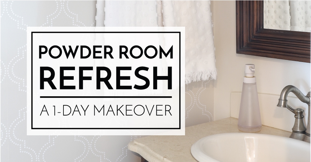 Sharing a few new details in my powder room! I am loving these