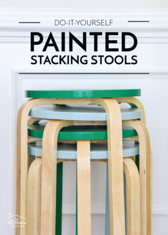 Painted Stacking Stools