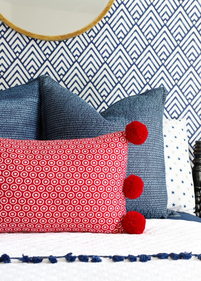 How to Add Pom Poms to A Pillow The Homes I Have Made