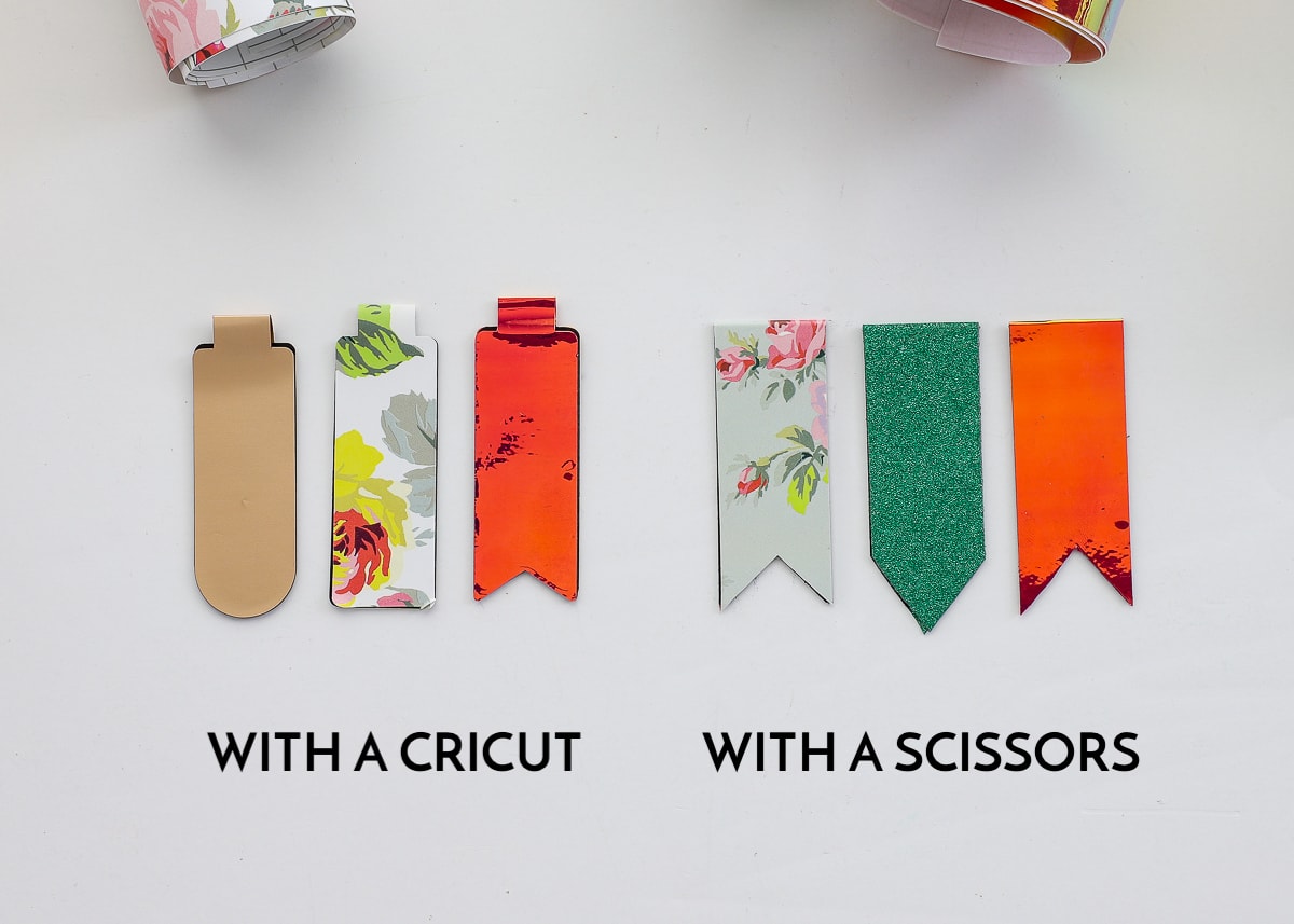 Magnetic Bookmarks with Vinyl