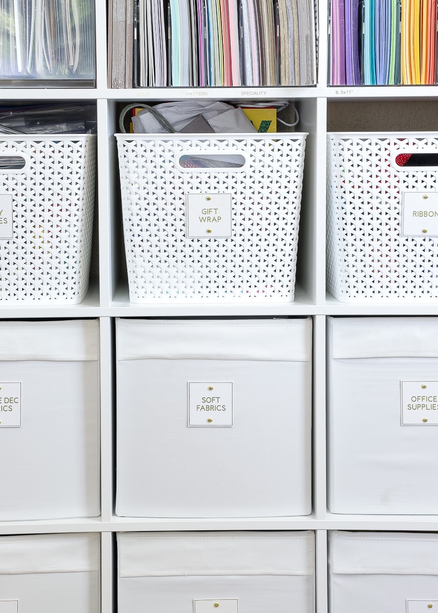 Creative Ways to Label IKEA DRONA Bins The Homes I Have Made