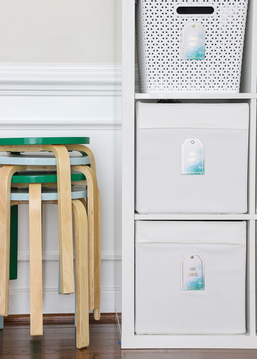 Creative Ways to Label IKEA DRONA Bins The Homes I Have Made
