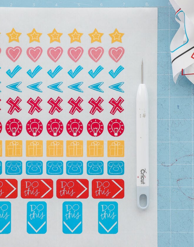 DIY Happy Planner Inserts with a Cricut The Homes I Have Made