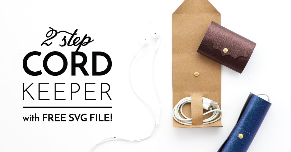 Download Easy DIY Cord Keepers (With FREE SVG File!) | The Homes I ...