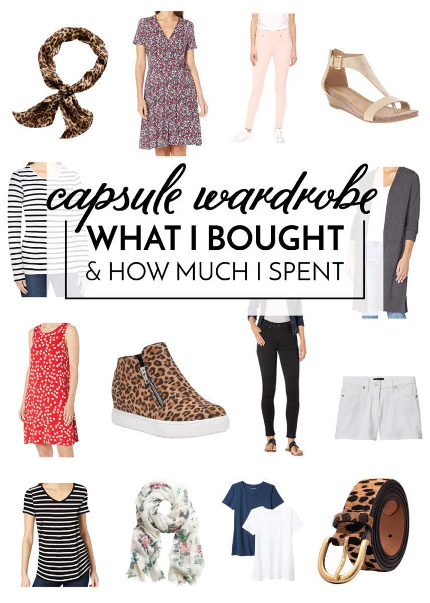 What I Bought for My Capsule Wardrobe & How Much I Spent - The Homes I ...