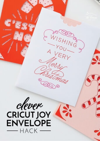 A Clever Cricut Joy Envelope Hack! - The Homes I Have Made