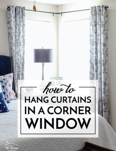 How to Hang Curtains In A Corner