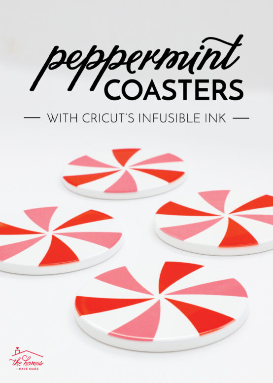 Coasters with Cricut Infusible Ink