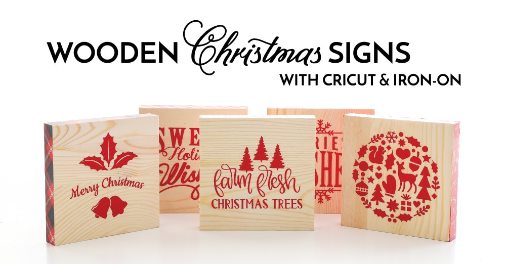 How To Make Custom Christmas Cards With Cricut Iron-On ⋆ The Quiet Grove
