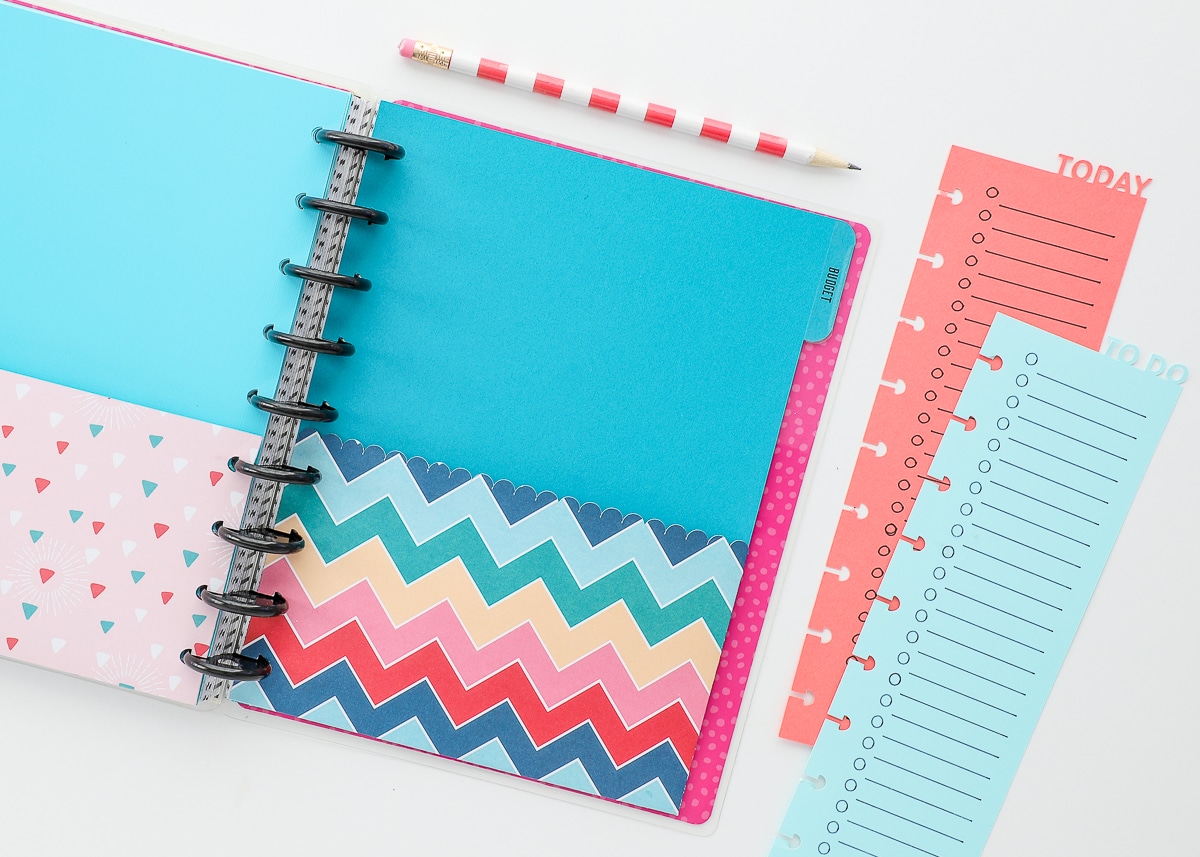 DIY Happy Planner Inserts with a Cricut